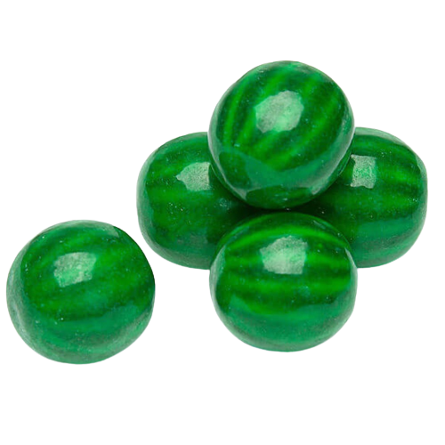 All City Candy Concord Watermelon Round Gum Balls 3 lb. Bulk Bag Bulk Unwrapped Concord Confections (Tootsie) For fresh candy and great service, visit www.allcitycandy.com