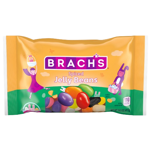 Brachs Jelly Beans, Purple Rain, Tiny, Jelly Beans & Fruity Candy