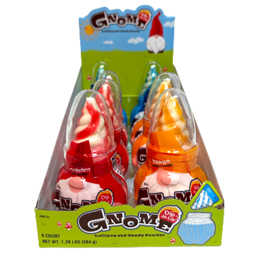 KoKo's Dip N Lik Gnome 2.57 oz. Lollipop - All City Candy
