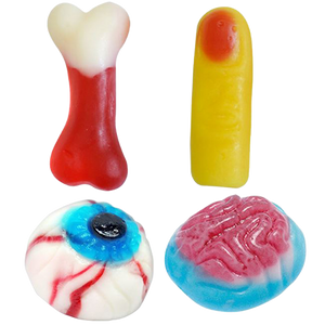 All City Candy Missing Body Part Gummi Candies - 4.4 LB Bulk Bag Halloween Vidal Candies For fresh candy and great service, visit www.allcitycandy.com