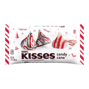All City Candy Hershey's Candy Cane Kisses 7 oz. Bag Christmas Hershey's For fresh candy and great service, visit www.allcitycandy.com