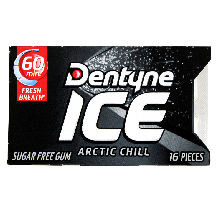 Dentyne Ice Artic Chill 16 piece Pack - For fresh candy and great service, visit www.allcitycandy.com