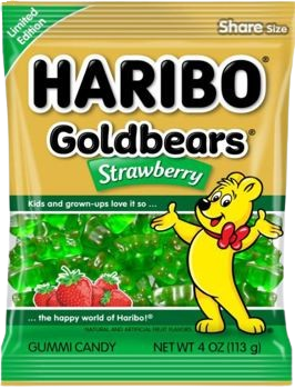 Haribo Goldbears Strawberry 4 oz. Bag All City Candy