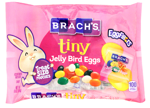 For fresh candy and great service, visit www.allcitycandy.com - Brach's Tiny Jelly Bird Eggs Treat Size Pouches 9 oz. Bag