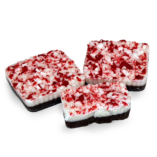 Waggoner Wrapped Mini Peppermint Bark 1 lb. Box - For fresh candy and great service, visit www.allcitycandy.com