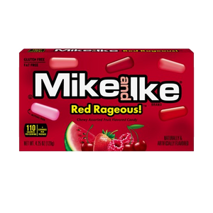 Mike and Ike Red Rageous! 4.25 oz. Theater Box - For fresh candy and great service, visit www.allcitycandy.com