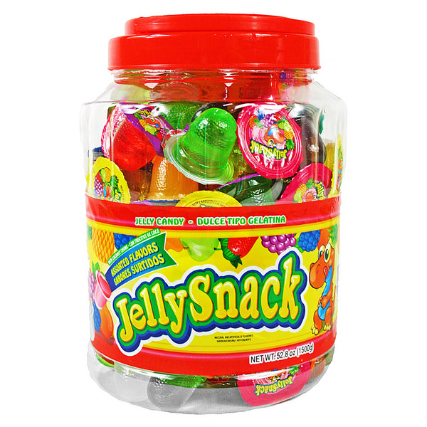Jelly Snack 100 piece Assorted 52.8 oz. Jar