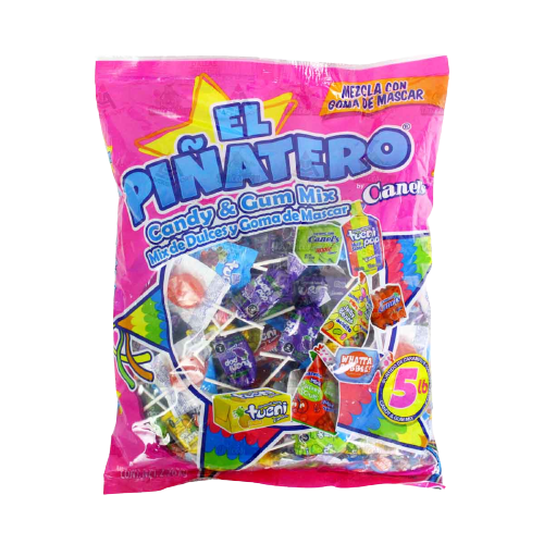 Canels El Pinatero Candy & Gum Mix, Pinata Party - 5 lb