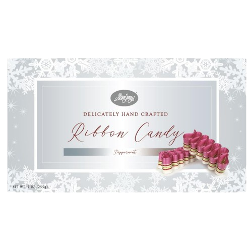 Sevigny's Thin Ribbon Candy Peppermint 9 oz. Box