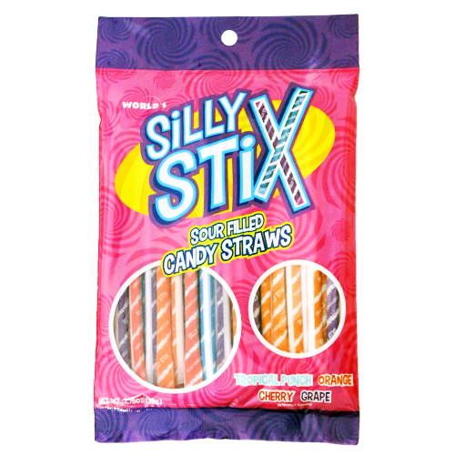 Silly Stix Straws - 2.75 oz bag