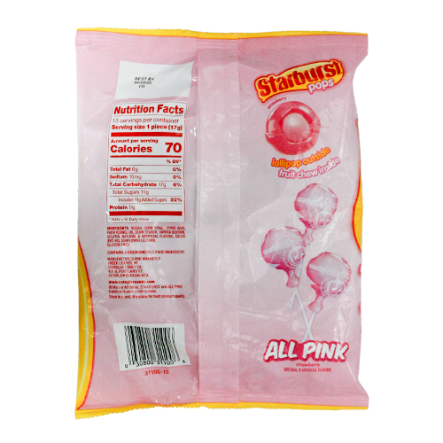 Starburst Pink Candy Bulk 2LB Bag of Pink Starburst Strawberry