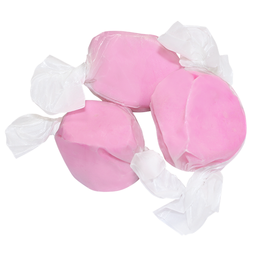 Strawberry Salt Water Taffy - Bulk Bags - Visit www.allcitycandy.com for great candy, service and delicious treats.