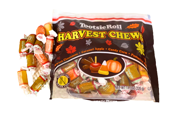 All City Candy Tootsie Roll Harvest Chews 11.5 oz. Bag- For fresh candy and great service, visit www.allcitycandy.com