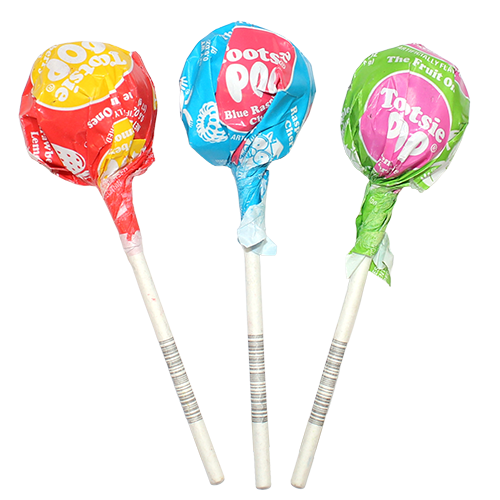 Tootsie Pops The Fruit Ones Assorted Lollipops - All City Candy