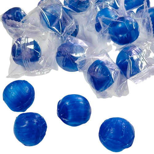 Washburn Blueberry Hard Candy Balls 3 lb. Bag All City Candy