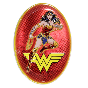 Wonder Woman Strawberry Lemonade Candy Golden Sours 1.2 oz. Tin - For fresh candy and great service, visit www.allcitycandy.com