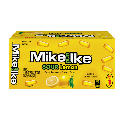 Mike and Ike Sour Lemon 0.78 oz. Box