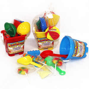 Beach Bucket Toys n' Treats - For fresh candy and great service, visit www.allcitycandy.com