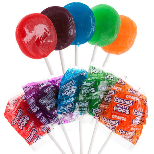 Charms Sweet Pops Lollipops - All City Candy