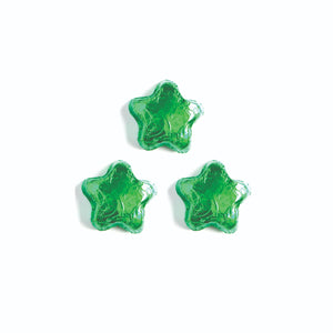 All City Candy Green Foiled Milk Chocolate Stars - 3 LB Bulk Bag Bulk Wrapped Madelaine Chocolate Company For fresh candy and great service, visit www.allcitycandy.com