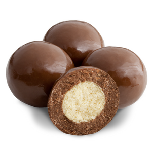 All City Candy Milk Chocolate Triple Dipped Malt Balls - 3 LB Bulk Bag Bulk Unwrapped Albanese Confectionery For fresh candy and great service, visit www.allcitycandy.com