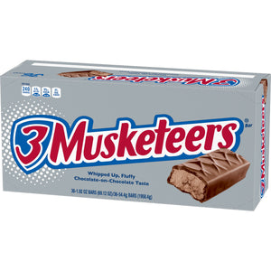All City Candy 3 Musketeers Candy Bar 1.92 oz. Candy Bars Mars Chocolate Case of 36 For fresh candy and great service, visit www.allcitycandy.com