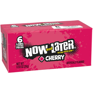 Now and Later Cherry Candy 6-Pack