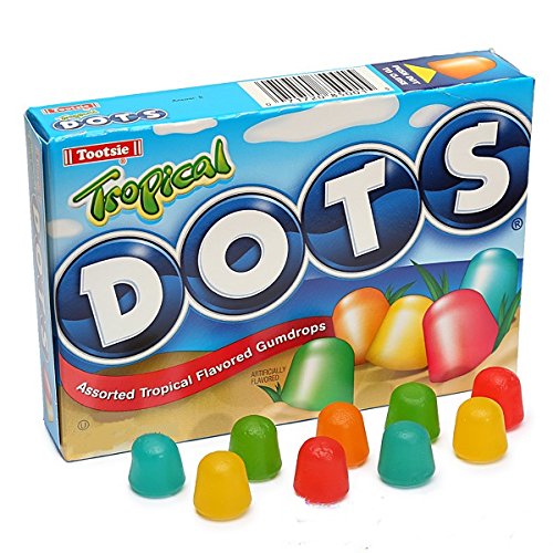 Tropical DOTS Gum Drops - 6.5-oz. Theater Box - All City Candy