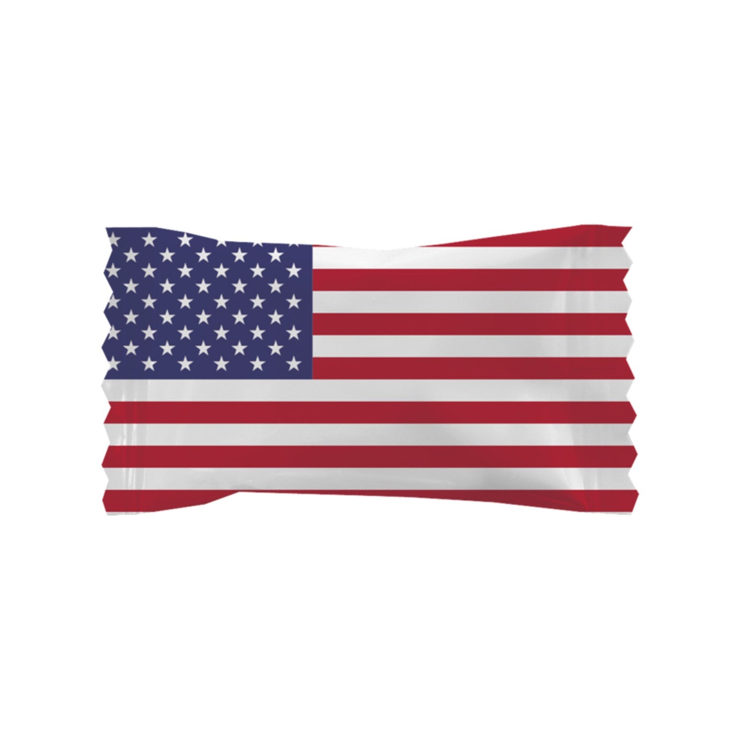 All City Candy "Flag and USA" Wrapped Buttermints - Bag of 110 Mints Hospitality Mints For fresh candy and great service, visit www.allcitycandy.com
