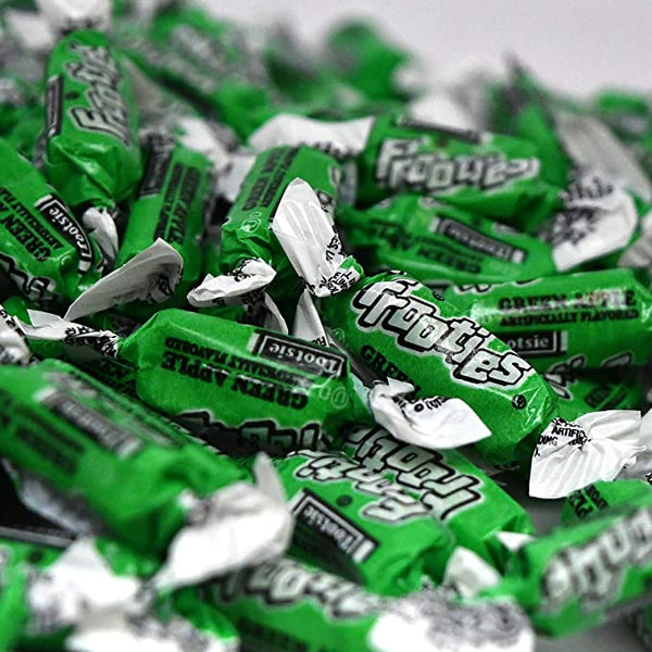 Frooties Green Apple Chewy Candy - 2.42 LB Bulk Bag - All City Candy