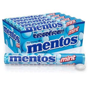 All City Candy Mentos Natural Flavor Mint Chewy Mints - Case of 15 Mints Perfetti Van Melle For fresh candy and great service, visit www.allcitycandy.com