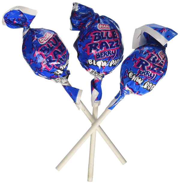 Charms Blue Razz Berry Blow Pop Lollipops - All City Candy Charms Blue Razz Berry Blow Pop Lollipops - All City Candy