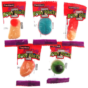 All City Candy Frankford Gummy Candy Body Parts 50 Count Bag Halloween Frankford Candy For fresh candy and great service, visit www.allcitycandy.com