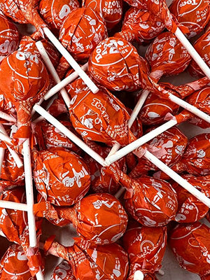 All City Candy Orange Tootsie Pops - 2 LB Bulk Bag Tootsie Roll Industries For fresh candy and great service, visit www.allcitycandy.com