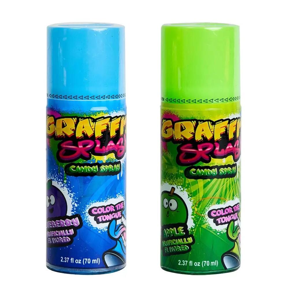 All City Candy Raindrops Graffiti Splash 2.35 oz. Bottle Liquid & Spray Candy Raindrops Enterprises For fresh candy and great service, visit www.allcitycandy.com