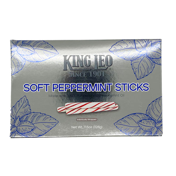  CandySips Candy Straws, Peppermint, 8 Straws, Pack of