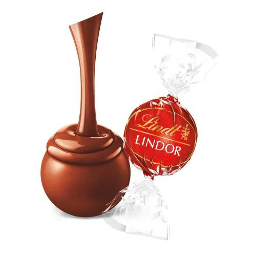Lindt Lindor Milk Chocolate Truffles Valentine's Day - 8.5-oz. Bag - All  City Candy