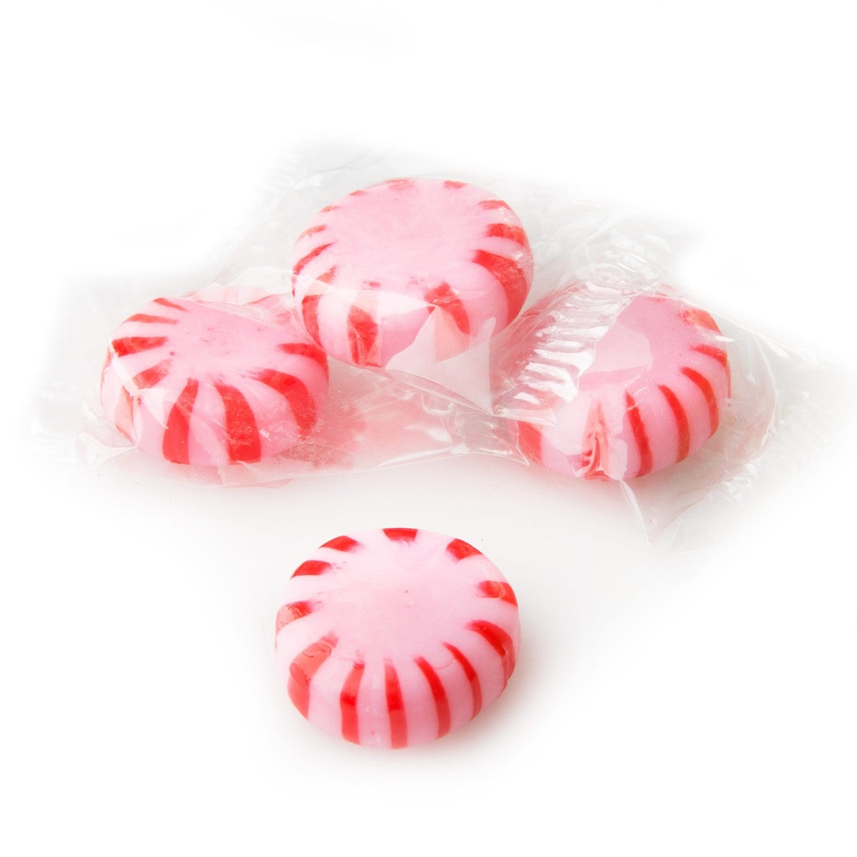All City Candy Cinnamon Starlight Mints Hard Candy - 3 LB Bulk Bag Bulk Wrapped Sunrise Confections For fresh candy and great service, visit www.allcitycandy.com