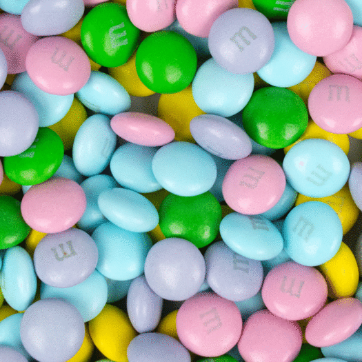 M M s Milk Chocolate Candies Easter Pastel Colors 10 oz. Bag