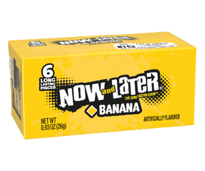 Now and Later Banana Candy 6-Pk For fresh candy and great service, visit www.allcitycandy.com