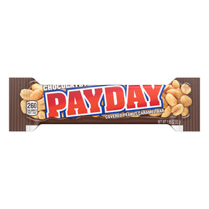 All City Candy PayDay Chocolatey Candy Bar 1.85 oz. 1 Bar Candy Bars Hershey's For fresh candy and great service, visit www.allcitycandy.com