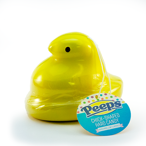 Peeps Yellow Marshmallow-Scented Peeps Bunny Plush, (15)