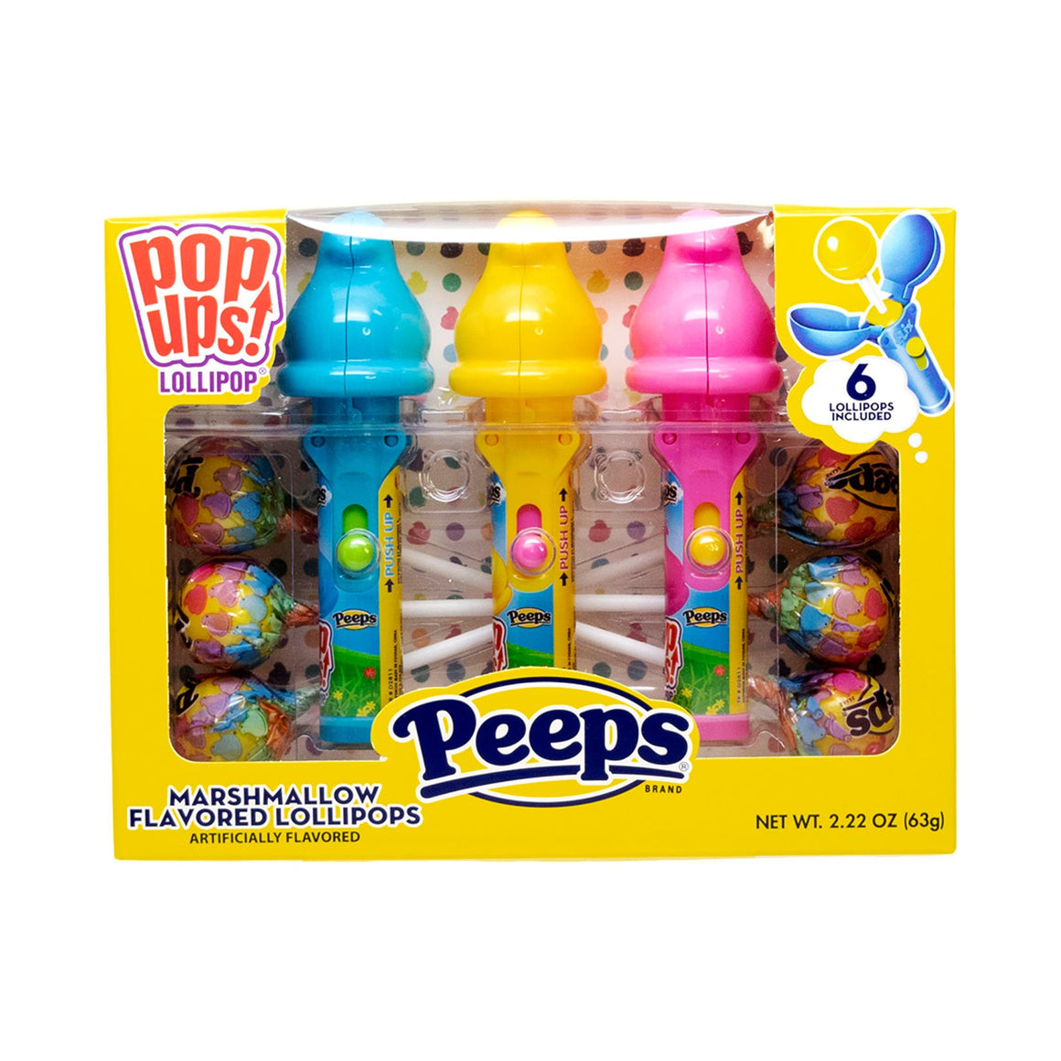 Peeps 3 pack Pop Ups Gift Box 2.22 oz.