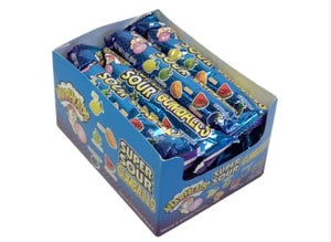 All City Candy Warheads Super Sour Gumballs - 5-Ball Tube - Case of 12 Gum/Bubble Gum Impact Confections For fresh candy and great service, visit www.allcitycandy.com