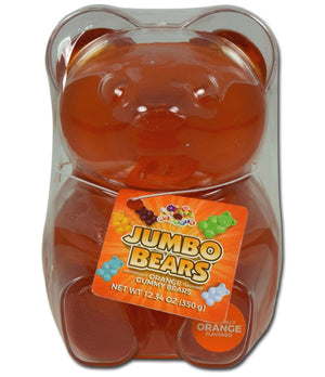 All City Candy Albert's Orange Jumbo Gummy Bear 12.34 oz. Albert's Candy Gummi For fresh candy and great service, visit www.allcitycandy.com