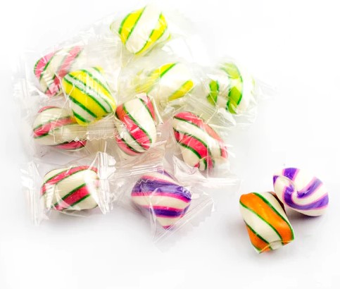 Atkinson's Fruitie Tootie Twists Hard Candy - 3 LB Bulk Bag - All
