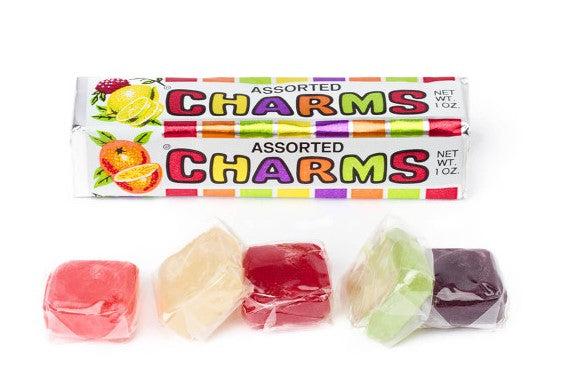 Charms Squares Assorted Fruit Flavored Hard Candy