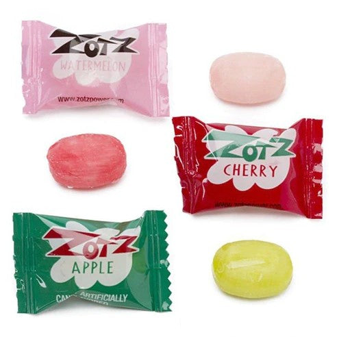 Zotz - Apple, Cherry & Watermelon - 48 Count Box