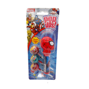 All City Candy Flix Pop ups! Marvel Classic Blister Card 1.26 oz. Spider-Man Novelty Flix Candy For fresh candy and great service, visit www.allcitycandy.com