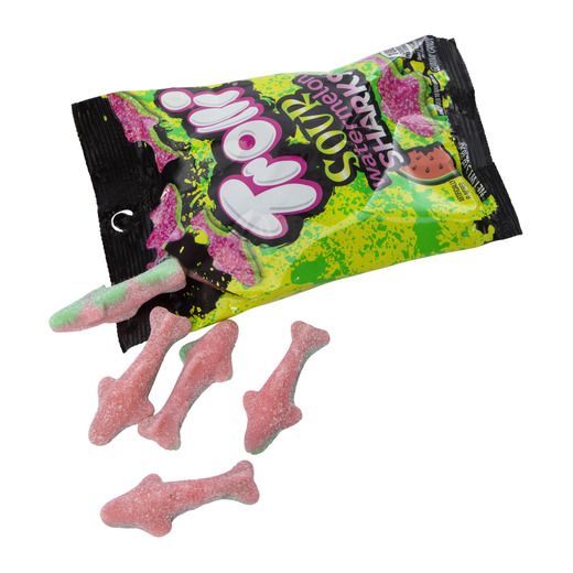Trolli Gummi Watermelon Sharks 3 Oz Bag All City Candy 
